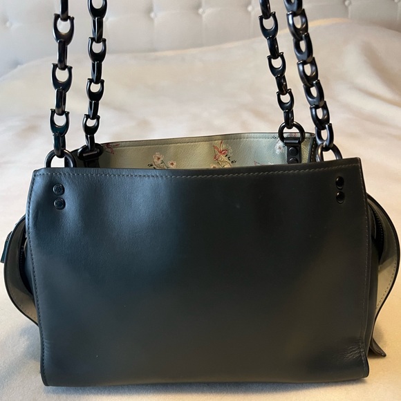 Coach Rogue Shoulder Bag With Floral Bow Print Interior 26830 - Picture 1 of 16